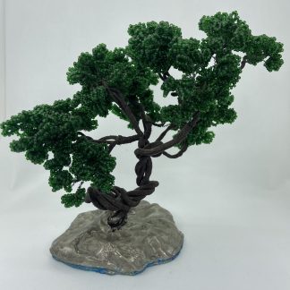 arbre bonsaï perles de rocailles fait main