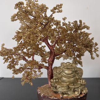 arbre de vie, arbre de vie feng Shui, arbre fait main, perles de rocailles, arbre en perles de rocailles, fait main, fabrication artisanale