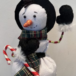 Poupée Snowman, poupée de Noel, poupée artisanale, fait main, fabrication artisanale, idée cadeau, décoration de Noel