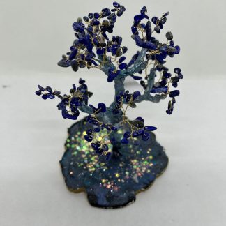 arbre de vie, arbre de vie lapis lazuli, fabrication française, fabrication artisanale, idée déco, idée cadeau, pierres naturelles