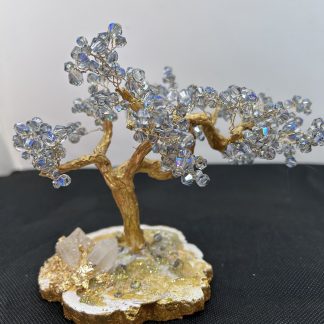 Arbre de vie cristal bleuté