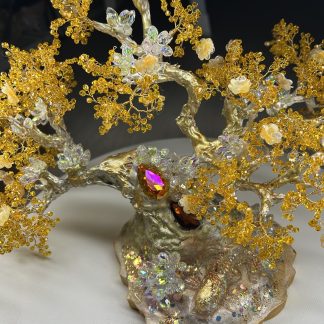 L'Or des Ames, arbre de vie, cristal autrichien, fait main, fabrication artisanale française, idée cadeau, décoration intérieure